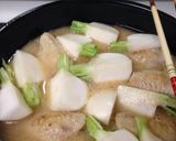 カブと手羽先の味噌煮込み作り方4写真