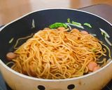 たまごふわとろチーズオムそば作り方3写真