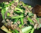 豚肉&卵&小松菜のオイスター炒め♪作り方10写真