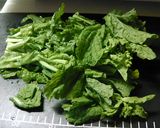 エッグ＆ポテチ＆ベーコン＊菜の花サラダ＊作り方3写真