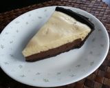 チョコ＆メレンゲ★２層のカスタードパイ作り方14写真