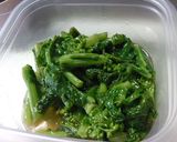 エッグ＆ポテチ＆ベーコン＊菜の花サラダ＊作り方5写真