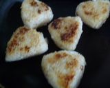 あまりご飯　焼きおにぎり作り方5写真