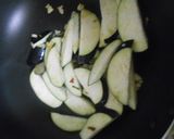 新玉葱と茄子とツナ缶のパスタ・トマト添え作り方9写真
