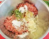 簡単☺自家製ハーブソーセージトマトソース作り方2写真