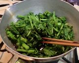 青菜とひじきの炒め煮作り方5写真