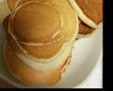卵無し材料4つのヨーグルトのパンケーキ作り方6写真