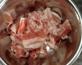 濃厚♡豚バラ肉で作るとろ〜り玉子の肉豆腐作り方1写真