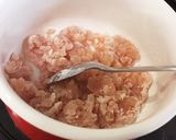 離乳食に♡鶏ささみのそぼろあんかけ作り方2写真