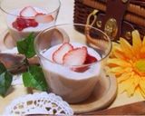 イチゴジャムで簡単＊豆腐の苺プリン作り方2写真