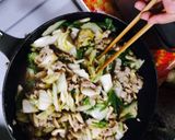 ✩豚バラのたらこ炒め✩6.26改良作り方5写真