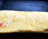 お弁当に簡単シンプルな☆かに風味玉子焼き作り方2写真