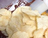 簡単 チョコポテトチップス作り方2写真