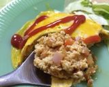 炒り豆腐で☆ダイエットオムライス〜作り方6写真