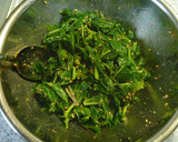 明日葉の胡麻和え☆ふるさとの味作り方5写真