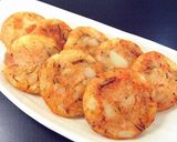 鮭明太入りいももち作り方9写真