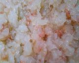 しいたけとエビの唐揚げ。作り方1写真