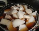 豚バラ軟骨と野菜の煮込み作り方5写真