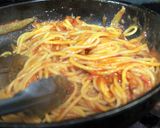 簡単！ベーコンと玉ねぎの本格トマトパスタ作り方7写真