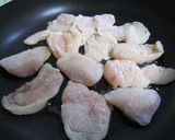 鶏胸肉の甘酸っぱい炒め物作り方4写真