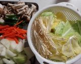 めんつゆマヨ焼きうどん☆作り方1写真