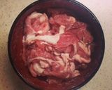 トロリ水晶豚とたっぷり野菜の温サラダ作り方1写真
