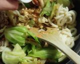 めんつゆマヨ焼きうどん☆作り方6写真