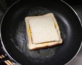 食パン一体☆チーたまトースト♬作り方6写真