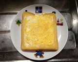 食パン一体☆チーたまトースト♬作り方8写真