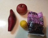サツマイモとりんごのレモン煮作り方1写真