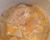 長芋と高野豆腐の卵とじ作り方5写真
