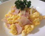 簡単チーズベーコンスクランブルエッグ♡作り方8写真