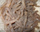 高野豆腐の煮物作り方1写真