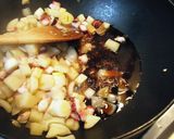 たこじゃがパスタ✿バター醤油。作り方7写真