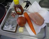 こくうまチキンカレー☆作り方1写真