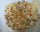 簡単☆豚ミンチで^^;ビビンバ風混ぜご飯作り方6写真
