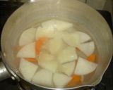 パパの白味噌汁作り方1写真
