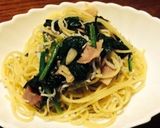 ほうれん草のペペロンチーノ作り方6写真