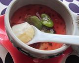 梅餡の豆腐入り茶碗蒸し作り方8写真
