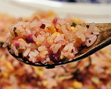 お酒の〆♪しば漬けとツナの和風チャーハン作り方7写真
