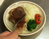超分厚切りのポークステーキ♪作り方9写真