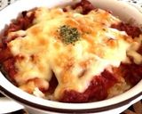 簡単絶品★我が家のチーズinミートソース作り方10写真