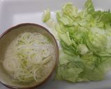 ベビーホタテとレタスのバター炒め作り方3写真