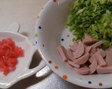 キャベツしゃきしゃき*お好み焼きパン作り方1写真