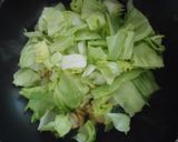ベビーホタテとレタスのバター炒め作り方7写真