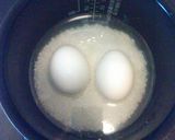 簡単入れるだけ!!炊飯器でゆで玉子作り方1写真