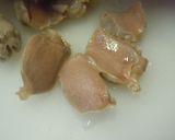 ワンコ用~砂肝ジャーキー作り方1写真