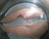 ささみアボガ丼作り方1写真