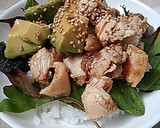 ささみアボガ丼作り方5写真