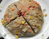 レンジで簡単★野菜たっぷりミートローフ作り方6写真